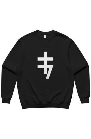 ALESI APPAREL Double Cross Crew Sweatshirt 