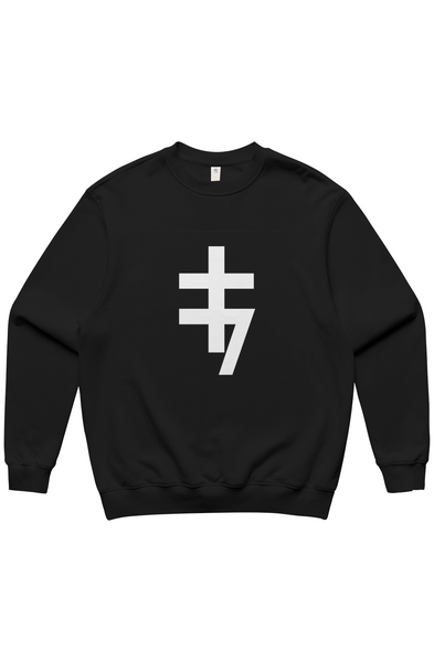 ALESI APPAREL Double Cross Crew Sweatshirt 