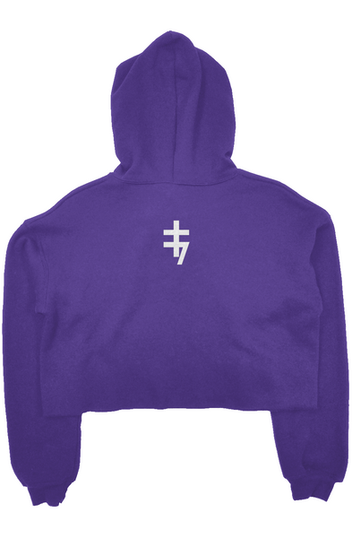 Alesi Apparel Spiritual Crop Top Hoodie