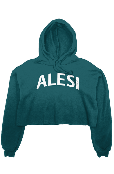 Alesi Apparel Spiritual Crop Top Hoodie