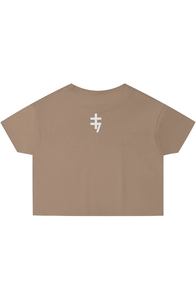 Alesi Apparel Double Cross Crop Top