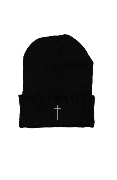 Alesi Apparel Skinny Cross Beanie 
