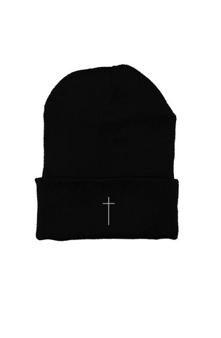 Alesi Apparel Skinny Cross Beanie 