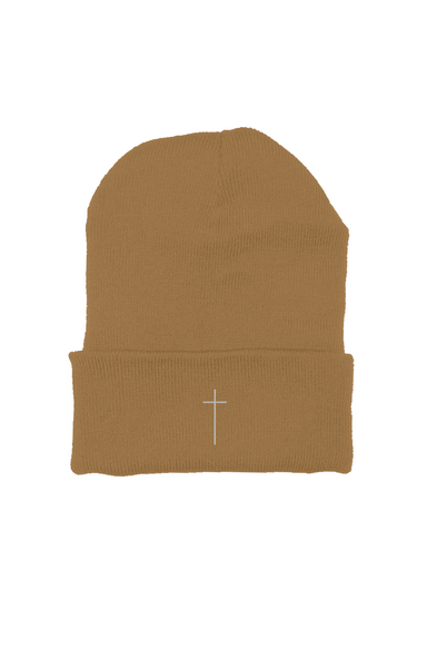 Alesi Apparel Skinny Cross Beanie