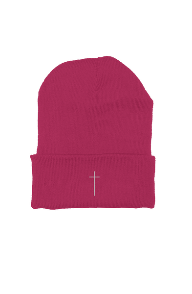 Alesi Apparel Skinny Cross Beanie
