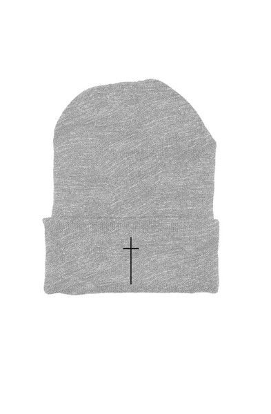 Alesi Apparel Skinny Cross Beanie