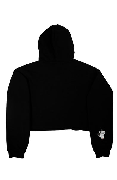 TDM DA KITTY CROP TOP HOODIE